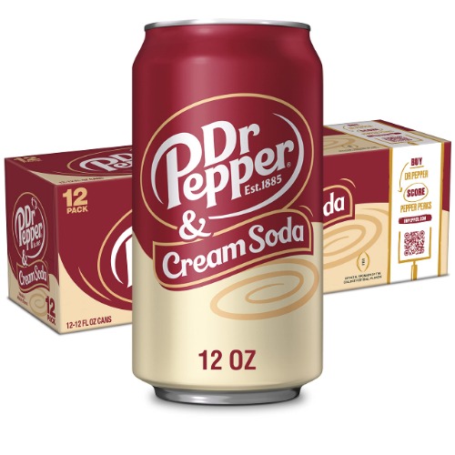 Dr Pepper - Cream Soda (Pack of 12)