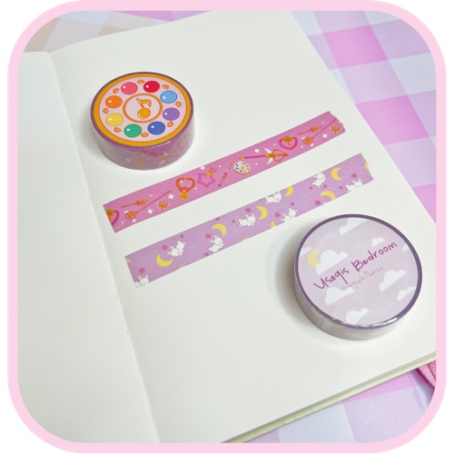 magical girl washi tape - magical girl wands