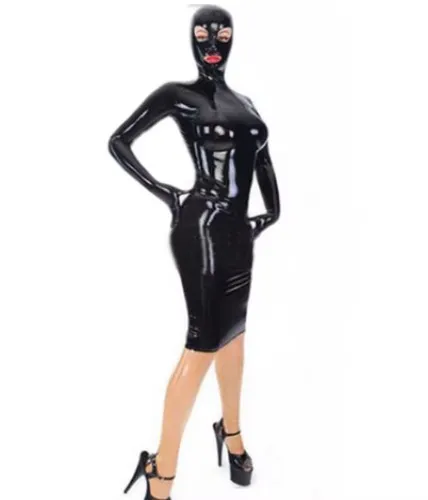 Latex dress cover