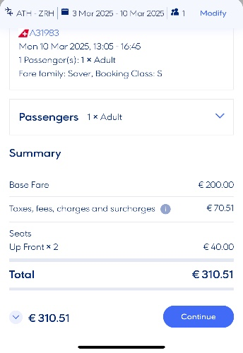 Tickets To Switzerland Reimbursement 