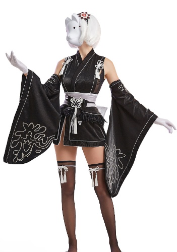 2b cosplay kimono 