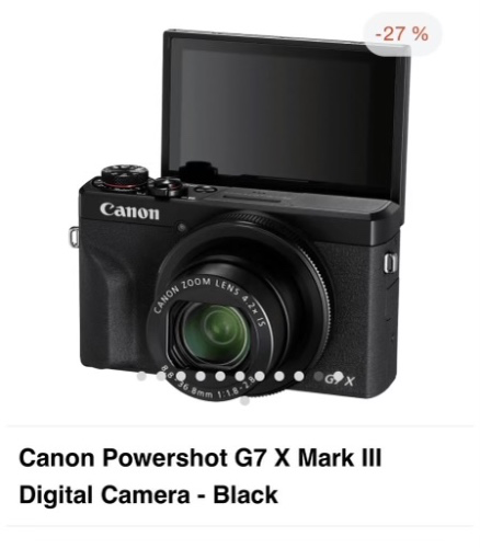 Canon g7x mark iii