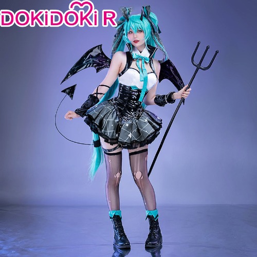 【Ready For Ship】DokiDoki-R Cosplay Costume Devil Dress Halloween | 2XL-Ready For Ship