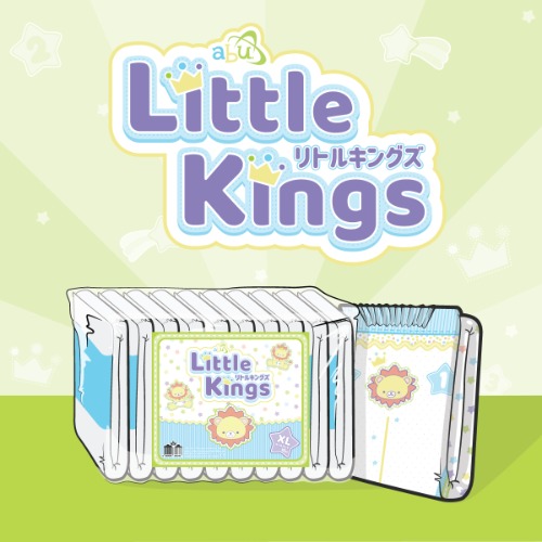 Little Kings | XLarge / No Scent / Pack - 10 Diapers