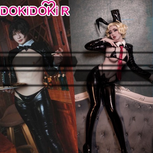 DokiDoki-R Black Bunny Girl Costume Sexy