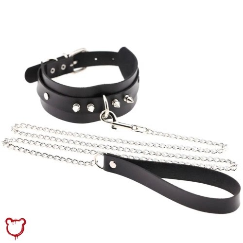 "Rebel Gothic Dog Choker - Black