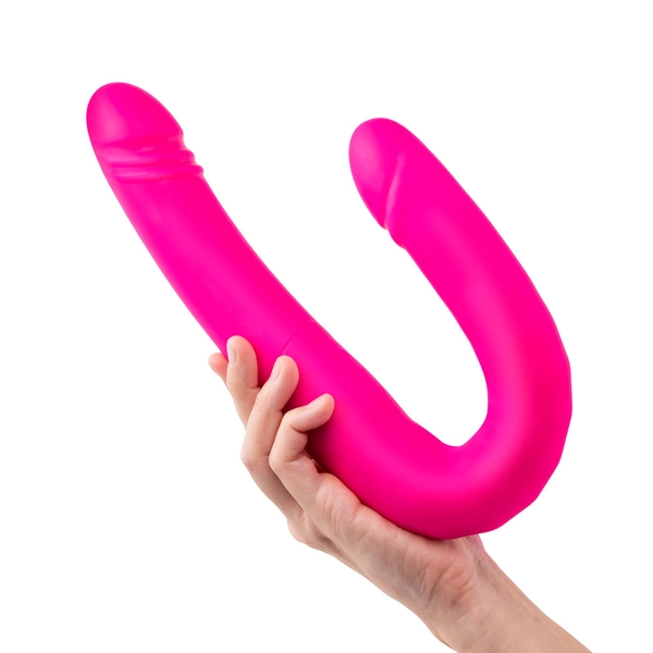 Together Vibes Duo Double-Ended Vibrating and Thrusting Dildo