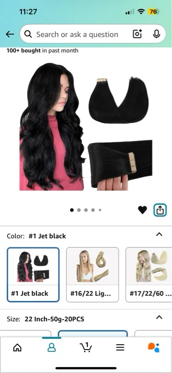 GOO GOO Tape in Hair Extensions Human Hair, Blue, 10inch 20g 10pcs, Colored Tape ins Human Hair Extensions, Silky&Soft Invisible Tape Ins, Hair Highlighted for Party - 10 Inch-20g-10PCS - #Blue