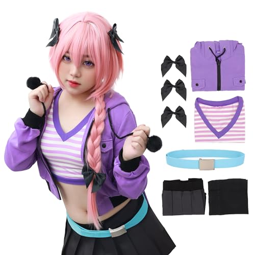 DAZCOS Women's US Size Astolfo Cosplay Costume for Halloween - XX-Large