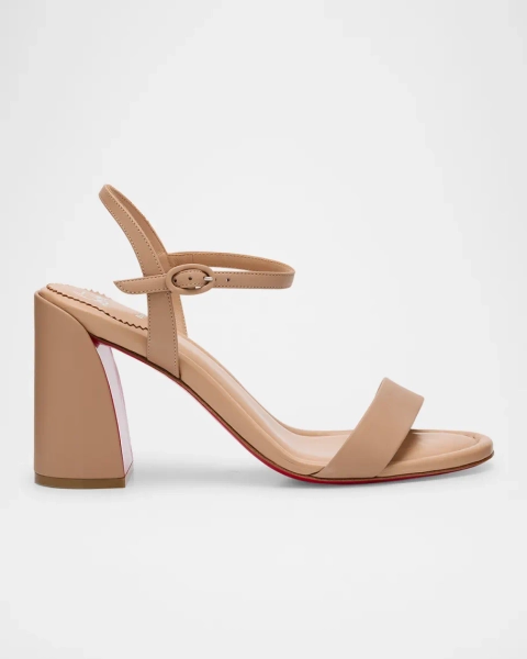 Miss Jane Red Sole Ankle-Strap Sandals
