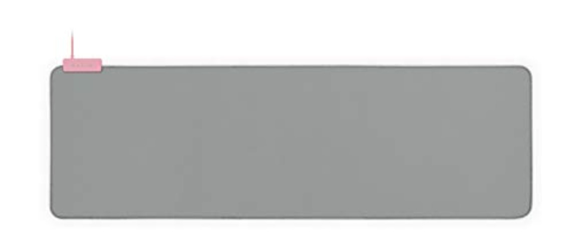 Razer Goliathus Extended Chroma Quartz - Extra große weiche XXL Gaming Maus-Matte mit RGB Beleuchtung (Kabelhalterung, Stoff-Oberfläche, gesteppter Rand, optimiert für alle Mäuse) Pink - Goliathus Chroma - Extended - Quartz