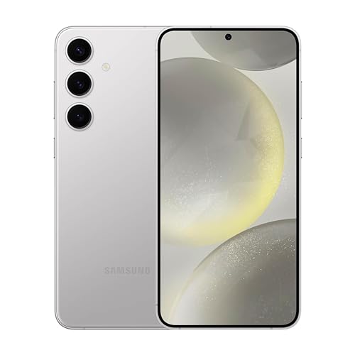 SAMSUNG Galaxy S24+ Plus Cell Phone, 256GB AI Smartphone, Unlocked Android, 50MP Camera, Fastest Processor, Long Battery Life, US Version, 2024, Marble Gray - Marble Gray - 256GB - Galaxy S24+ - Phone Only