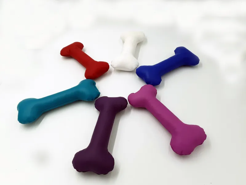 G8DBOY White Leather Plush Bone - Puppy Play, BDSM, Kitten Play, Pet Play, Pup Gear