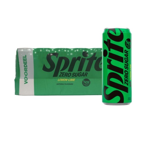 Sprite - Zero Sugar - lemon lime - sleekcan - 24x33 cl - NL