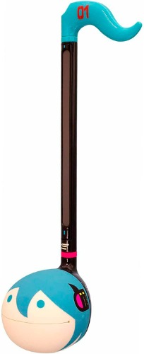Otamatone Hatsune Miku Japans elektronisch muziekinstrument, draagbare aanraakgevoelige digitale muziekinstrumenten synthesizer, kinderen tieners volwassenen plezier cool verjaardag speelgoed liedspel