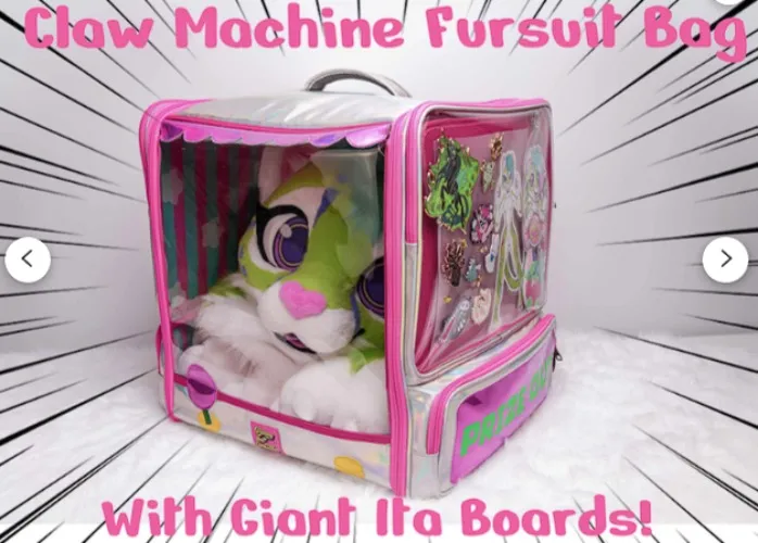 Claw Machine Fursuit-backpack-pre-order