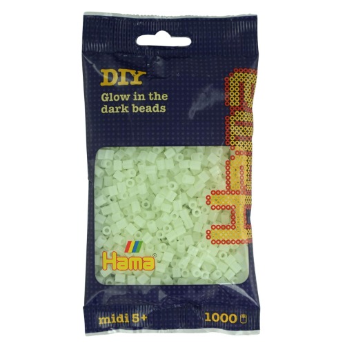 Hama 207-55 Strijkparels, ca. 1000 parels, lichtkleur groen - lichtkleur groen