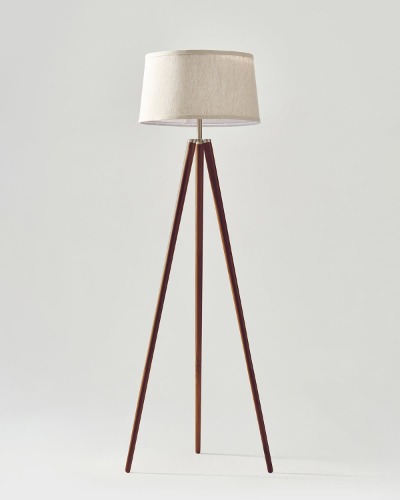 Emma Floor Lamp - Walnut