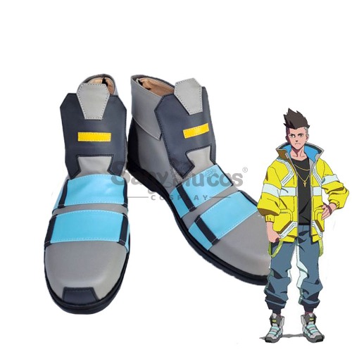 Anime Cyberpunk: Edgerunners Cosplay David Martinez Cosplay Shoes - 38