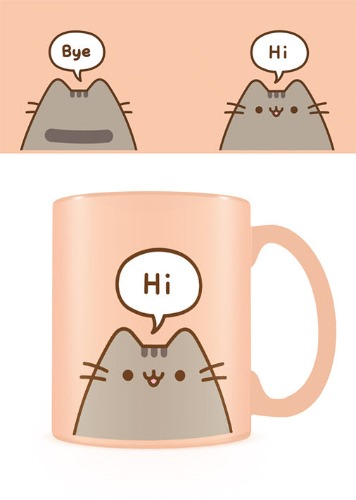 Pusheen the Cat Hello Goodbye Mug