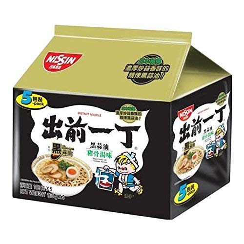 Nissin Japan DEMAE ITCHO Black Garlic Oil and Pork Flavor Hong Kong Japanese Ramen