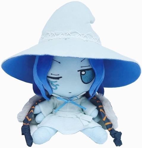 10in Snow Witch Ranni Plush Doll Fumo Blue Soft Stuffed Cute Toy Kids Xmas Gift