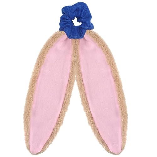 Funcredible Brown Bunny Ears - Bunny Ears Headbands - Floppy Bunny Ears Scrunchie - Bunny Rabbit Cosplay Costume Accessories for Kids and Adult