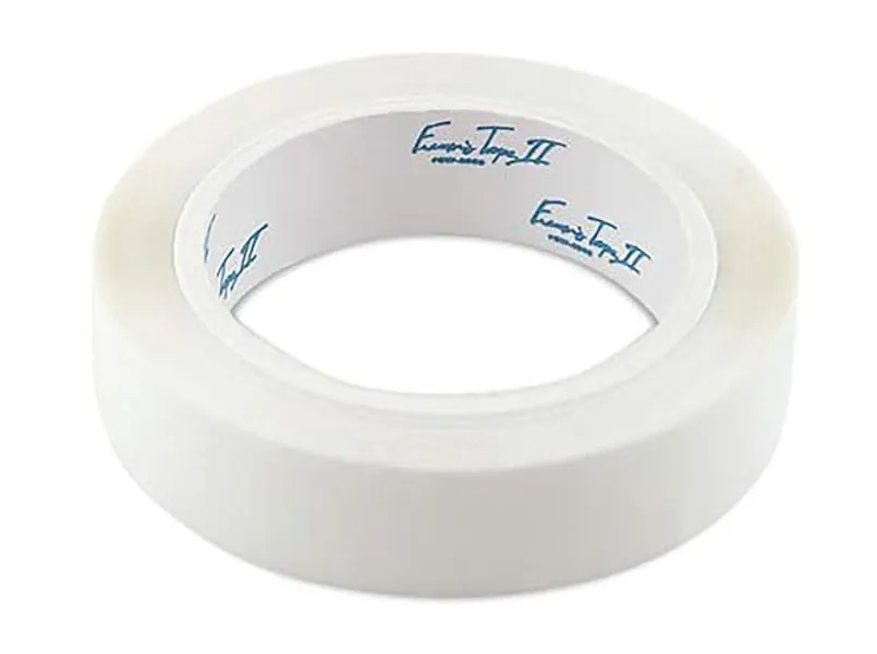 Framers Tape II Archival Grade Self-Adhesive Acid Free Tape, White, 1" x 180 ft - Clear 1" x 180 ft