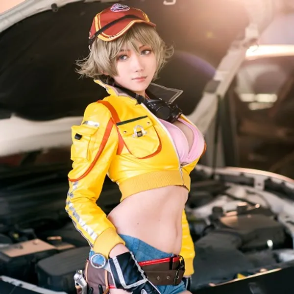 122.55US $ 30% OFF|Final Fantasy FF15 Cindy Aurum Cosplay Costume FFXV Female Mechanic Cindy Aurum Sexy Hot Outfit for Halloween Carnival| |   - AliExpress