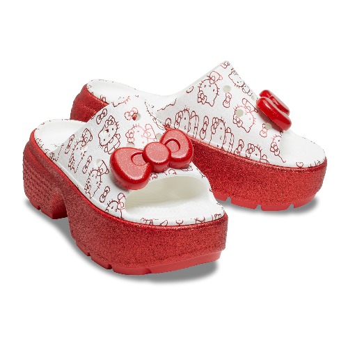 Hello Kitty x Crocs Adult Stomp Slide - WHITE / M9W11