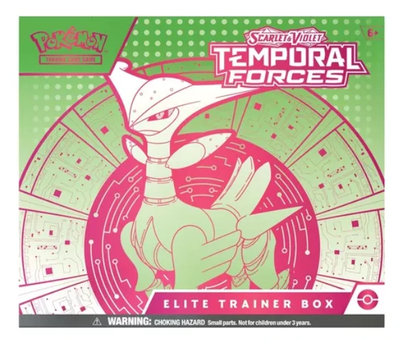 Pokémon Tcg - Temporal Forces - Elite Trainer Box - S&v