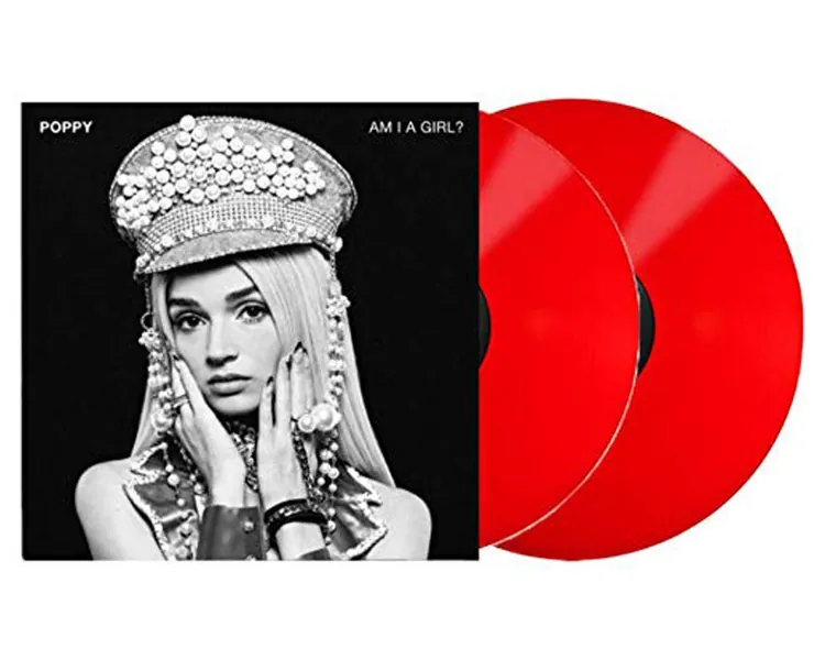 Poppy - Am I A Girl? Exclusive Limited Edition Red 2XLP Vinyl [w/poster][VG+/NM- Condition]