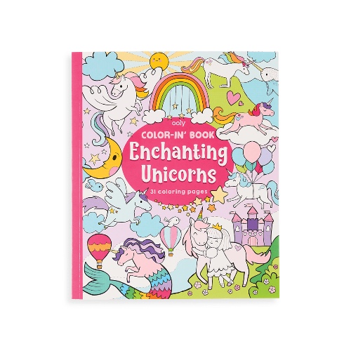Enchanting Unicorns Coloring Book