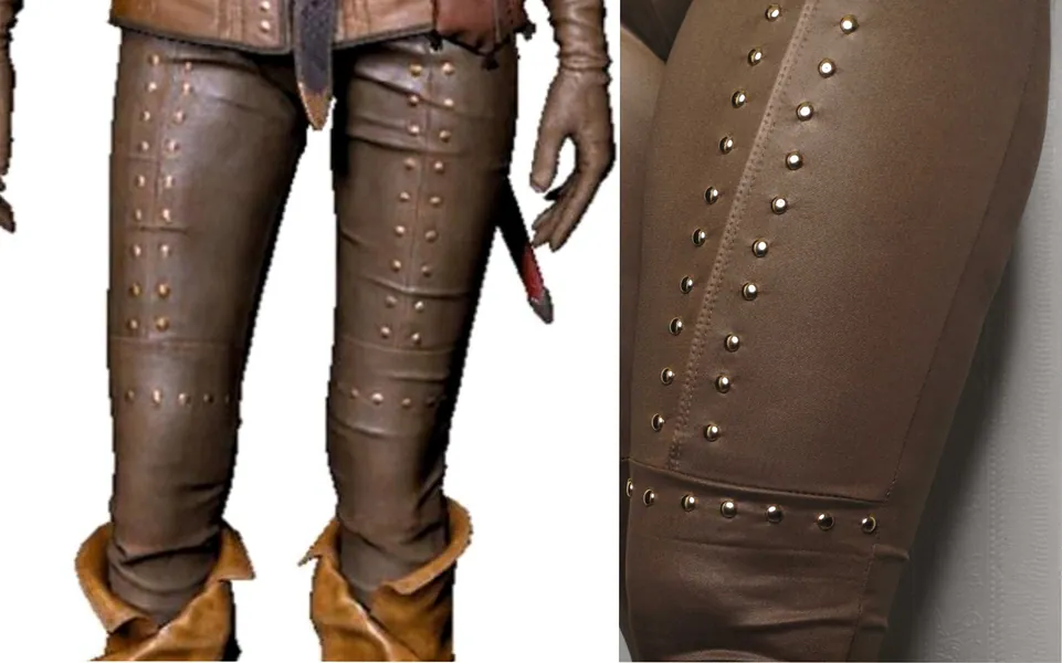 Ciri cosplay Pants / Ciri Cosplay / Ciri The Witcher / Ciri Leggings /Ciri Pants / Ciri Trousers