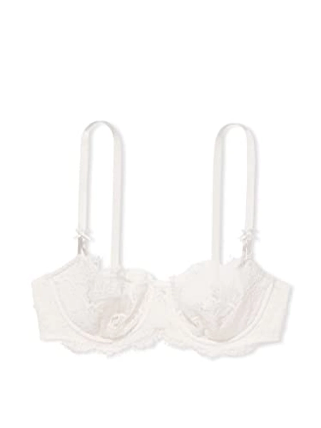 Victoria's Secret Wicked Lace Balconette Bra, Moderate Coverage, Unlined, Lace, Bras for Women (32A-38DDD)