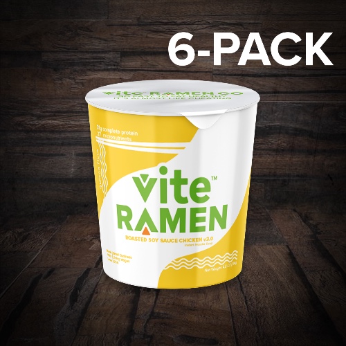 6 Pack Vite Ramen GO - Roasted Soy Sauce Chicken