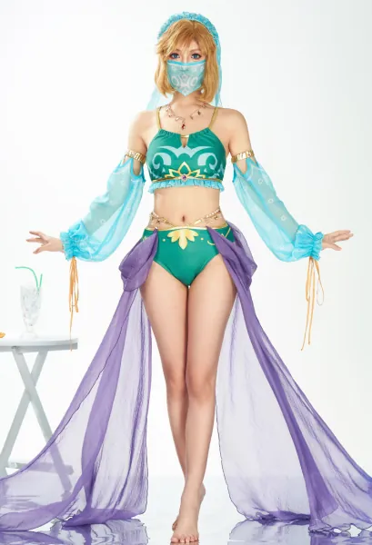 Link Swimsuit Gerudo Cosplay
