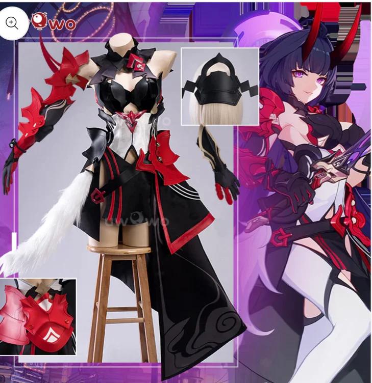 uwowo herrscher of thunder cosplay