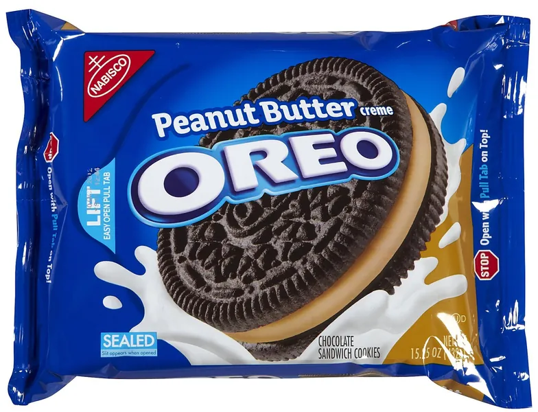 Oreo Peanut Butter Sandwich Cookie - 15.25 oz - 