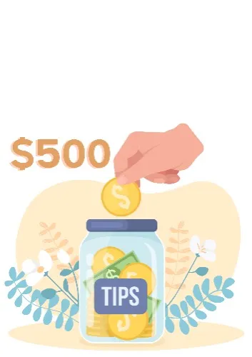 Cash Tip