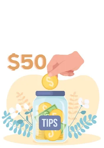 Cash Tip