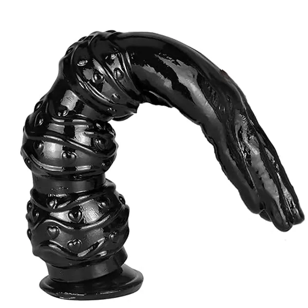 14.6 Inch Anal Plug Dildo with Suction Cup Flexible Butt Plug