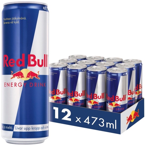 Red Bull -energiajuoma, 473 ml, 12-PACK 34,99