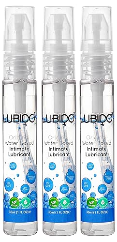 Lubido Original Water Based Paraben Free Intimate Gel Lube - 30ml (Pack of 3) - Unscented - 30 ml (Pack of 3)