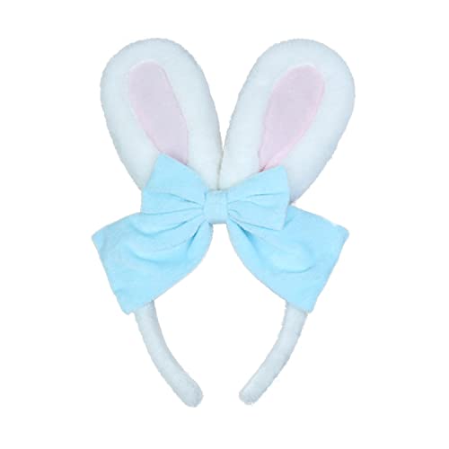 Faylay Bunny Ear Women Rabbit Animal Ears Furry Headband Party Accessories (NYTE-BFL) - Nyte-bfl