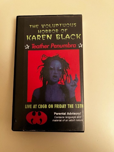 Voluptuous Horror of Karen Black VHS