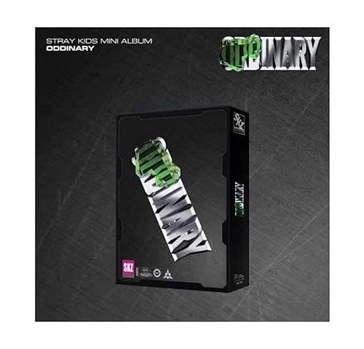 STRAY KIDS - ODDINARY [FRANKENSTEIN (Limited ver.)] Album+Pre-Order Benefit+Extra Photocards Set KPOP IDOL, 164 x 224 x 35 mm