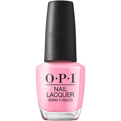 OPI Nail Lacquer, Opaque & Vibrant Crème Finish Pink Nail Polish, Up to 7 Days of Wear, Chip Resistant & Fast Drying, Summer 2023 Collection, Summer Make the Rules, I Quit My Day Job, 0.5 fl oz