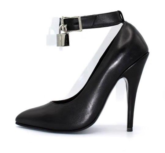 Signature Padlock Court Shoes