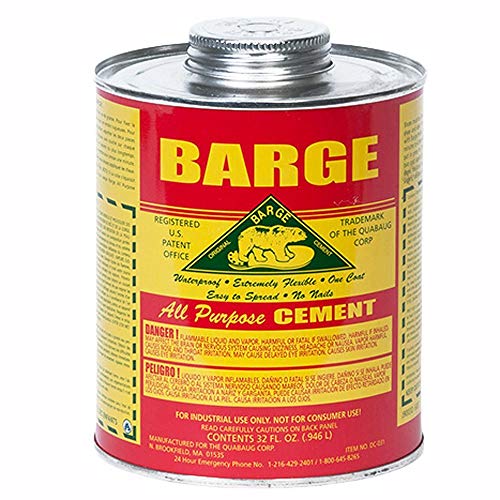 Barge All Purpose Cement, Neutral, Quart, 32 fl oz (Packaging May Vary), - Cement